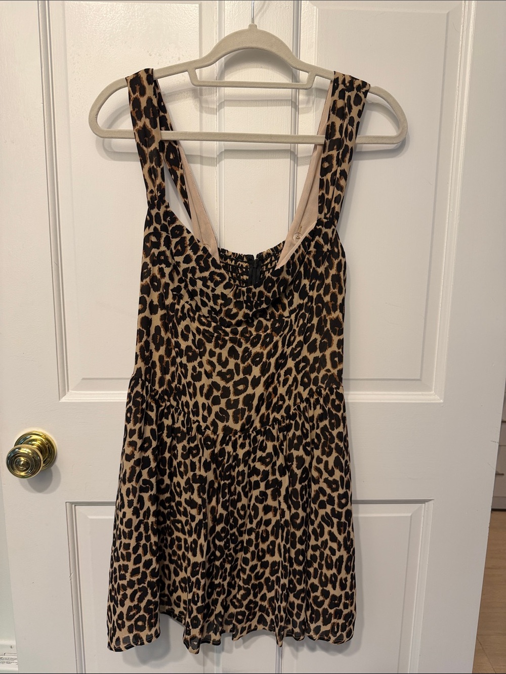 Reformation Taiga Leo Print Dress